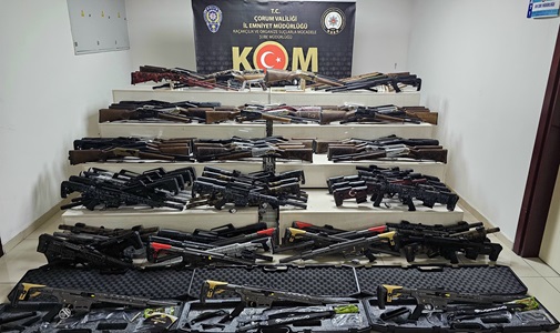 KOM ŞUBEDEN BAŞARILI SİLAH VE MÜHİMMAT OPERASYONU
