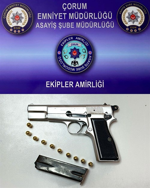 18 - 25 Nisan Tarihleri Arası Asayiş Şube Tarafından Yürütülen Çalışmalar
